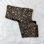 Arctic Bloom Black with Floral Print Blouse