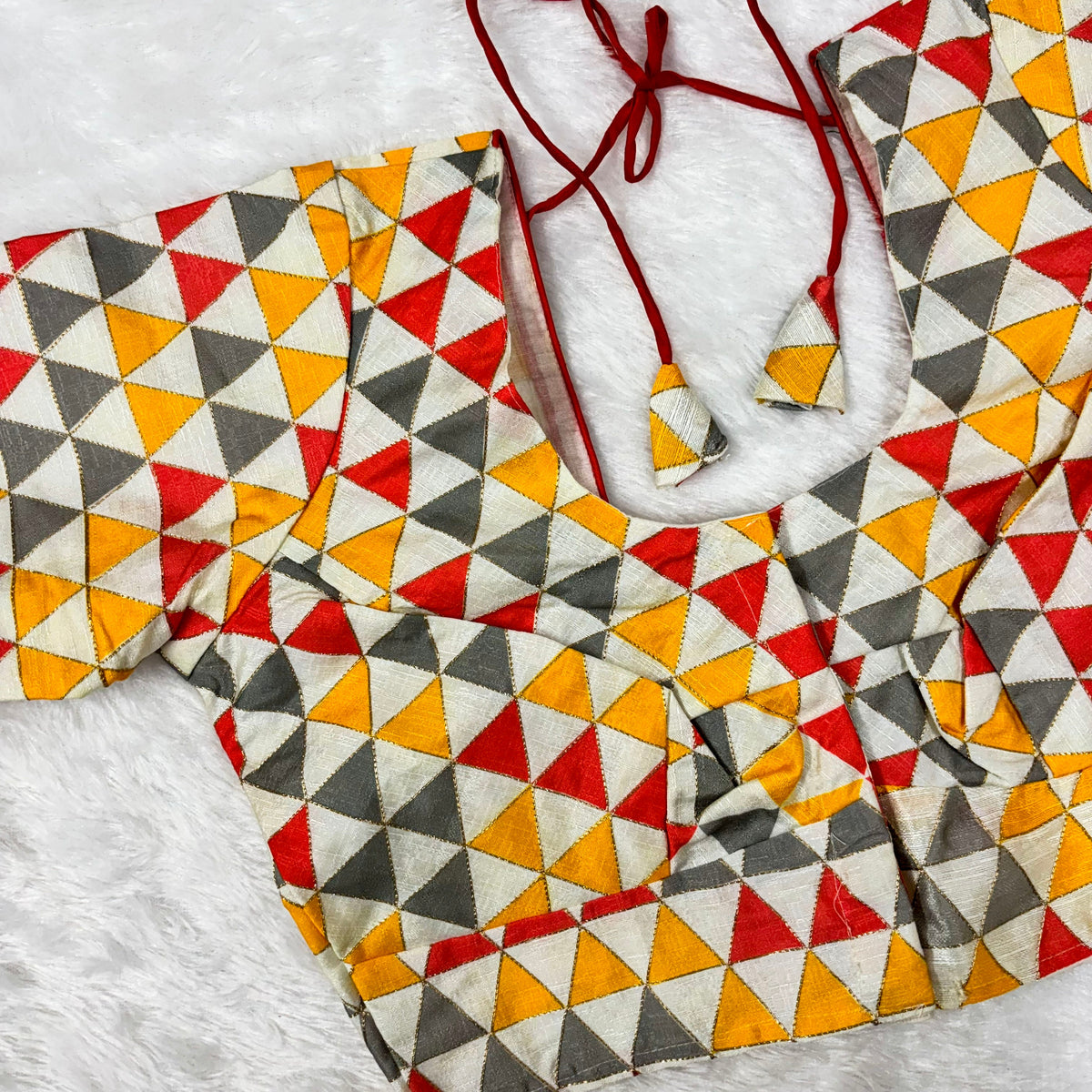 Aster H/S Geometric Print Exclusive Ladies Blouse