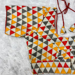 Aster H/S Geometric Print Exclusive Ladies Blouse