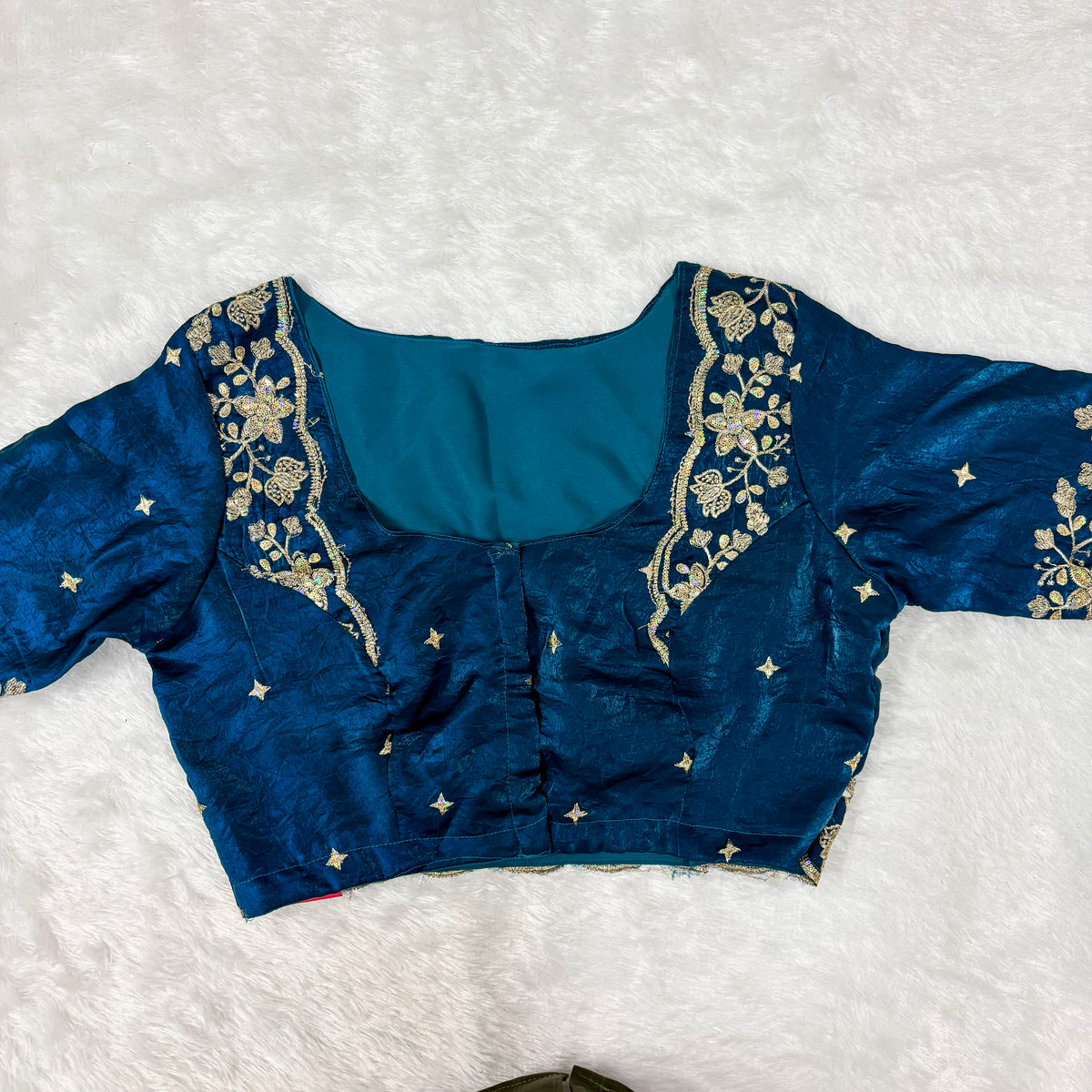 Teal Embrace Glitter Exclusive Ladies Blouse (ELB)