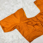 Kora Silk ELB Yellow with Gold Dots