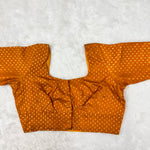 Kora Silk ELB Yellow with Gold Dots