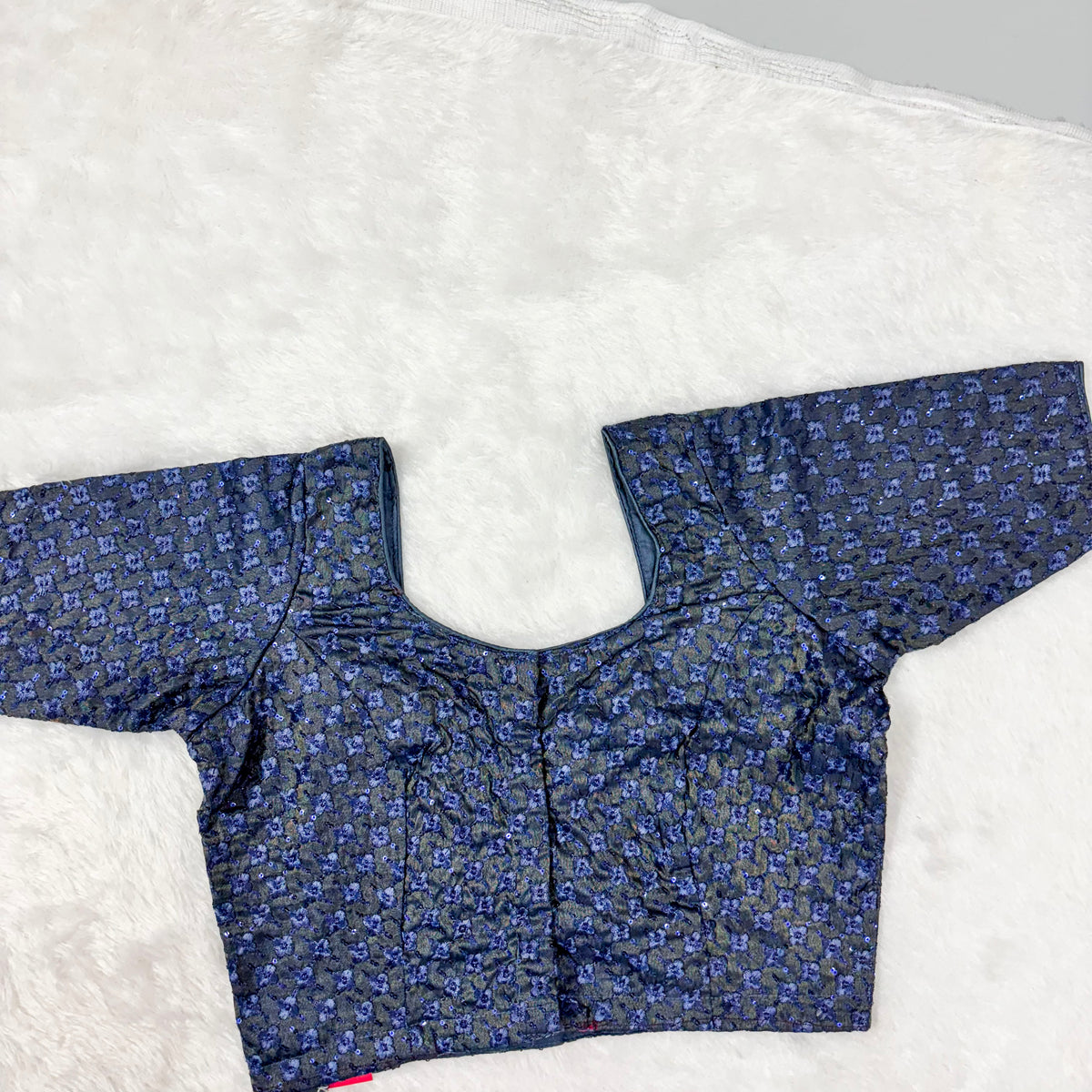 Subtle Embroidery ELB Lavender Blouse