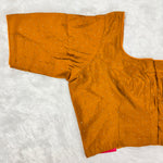 Mustard Yellow Vichithra Drape Exclusive Ladies Blouse (ELB)