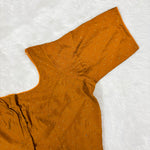 Mustard Yellow Vichithra Drape Exclusive Ladies Blouse (ELB)