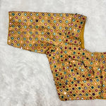 Diamond Delight Yellow Blouse