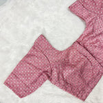 Blush Pink Fendy Check Exclusive Ladies Blouse (ELB)