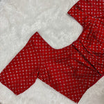 Red Fendy Check Exclusive Ladies Blouse (ELB)