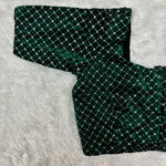 Green Fendy Check Exclusive Ladies Blouse (ELB)