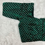 Green Fendy Check Exclusive Ladies Blouse (ELB)