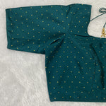 Teal Designer Premium Padded Blouse