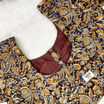 Everyday Cotton Handloom Kalamkari Blouse - Brown & Blue
