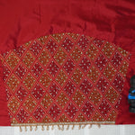 Diamond Jaal Aari Work Blouse Material
