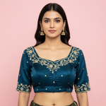 Teal Embrace Glitter Exclusive Ladies Blouse (ELB)