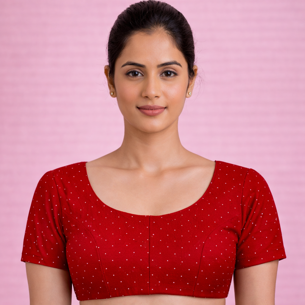 Vichithra Drape Blouse ELB Rose