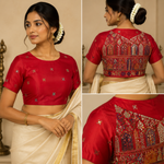 Royal Cosmos Embroidered Blouses