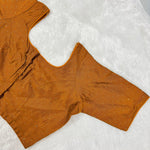 Mustard Yellow Vichithra Drape Exclusive Ladies Blouse (ELB)
